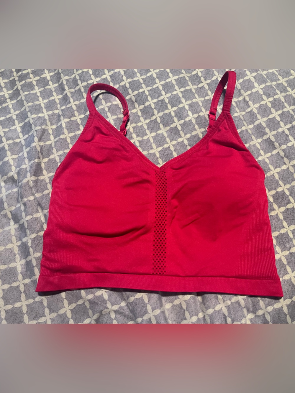 Seamless Wireless Bralette - Raspberry